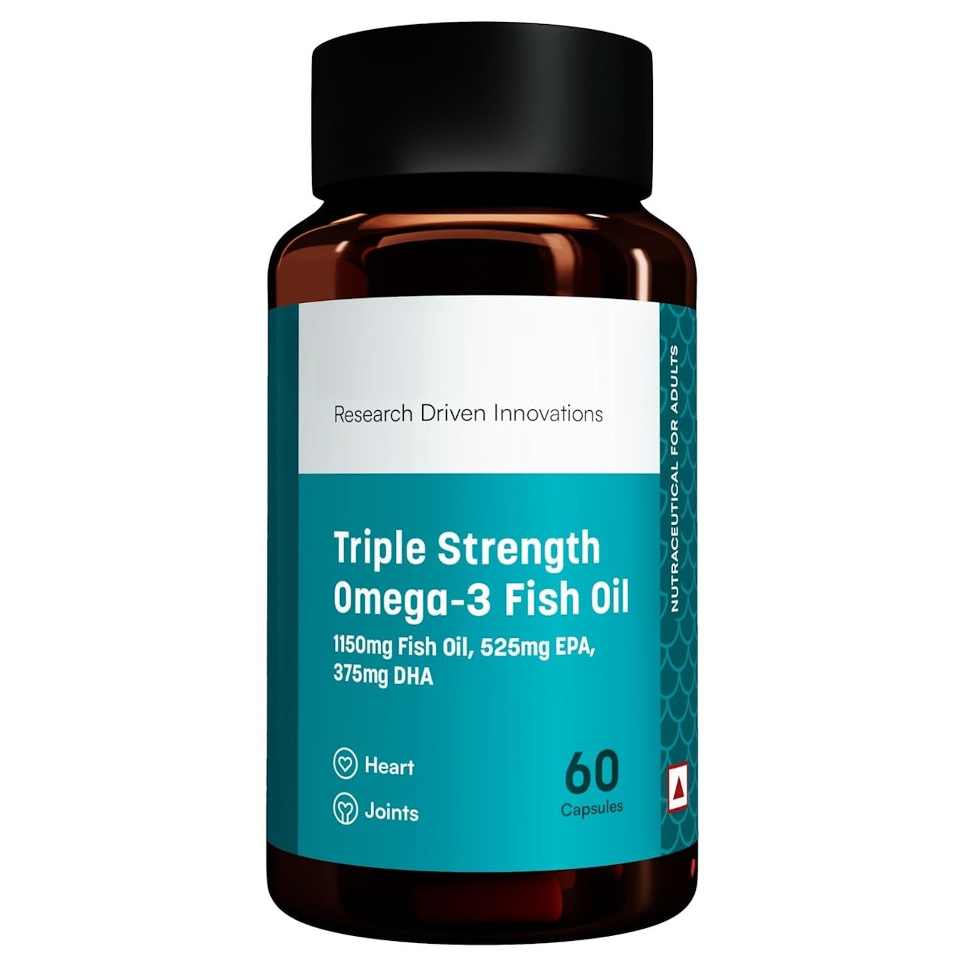 Cápsulas de Aceite de Pescado Omega 3 de Triple Potencia